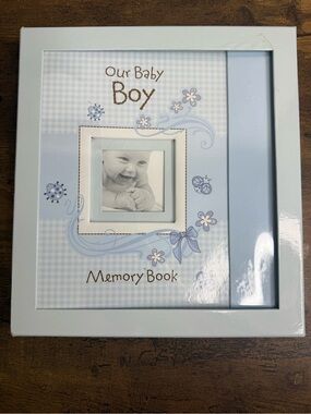 New Our Baby Boy Memory Book - Christian Art Gifts